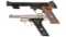 Two High Standard Semi-Automatic Pistols -A) High Standard Model 104 Supermatic Trophy Pistol