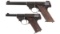 Two High Standard Semi-Automatic Pistols -A) High Standard Model GD Pistol