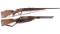 Two Lever Action Rifles -A) Savage Model 99 Rifle