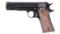 U.S. Army Colt Model 1911 Semi-Automatic Pistol with Extra Magazines