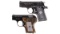 Two Semi-Automatic Pistols -A) Colt MK IV Series 80 Mustang Pistol