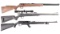 Three Rifles -A) Marlin Model 81TSDU Bolt Action Rifle