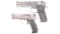 Two Semi-Automatic Pistols -A) Smith & Wesson Model 645 Pistol