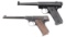 Two Semi-Automatic Pistols -A) Ruger Standard Model Pistol