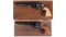 Two Cased Reproduction Percussion Revolvers -A) Uberti/Replica Arms Inc. Model 1860 Army Revolver