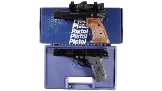 Two Smith & Wesson Semi-Automatic Pistols -A) Smith & Wesson Model 41 Pistol