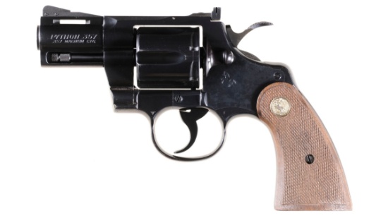 Colt Python Double Action Revolver with Desirable 2 1/2 Inch Barrel