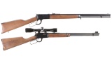 Two Lever Action Rifles -A) Rossi Model 92 Rifle