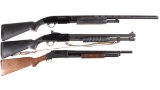 Three Slide Action Shotguns -A) Mossberg Maverick Model 88 Shotgun