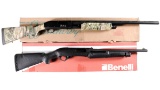 Two Slide Action Shotguns with Boxes -A) Weatherby Model PA-08 Shotgun