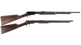 Two Winchester Slide Action Rifles -A) Winchester Model 62A Rifle