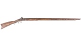 R. & W.C. Biddle Marked Kentucky Style Percussion Rifle