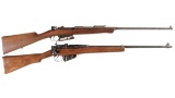 Two European Bolt Action Rifles -A) Fabrique Nationale Model 1889 Rifle