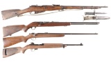 Four Long Guns -A) Tula Arsenal Mosin-Nagant Model 1891/30 Bolt Action Rifle