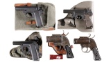 Five Flare Pistols -A) Polish Model 78 Flare Pistol