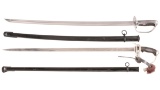 Two Swords with Scabbards