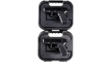 Two Glock Model 19 Semi-Automatic Pistols with Cases -A) Glock Model 19 Gen 5 Pistol