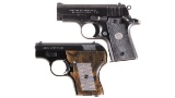 Two Semi-Automatic Pistols -A) Colt MK IV Series 80 Mustang Pistol