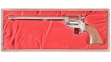 Cased Colt Buntline Scout Single Action Army Revolver with Factory Letter