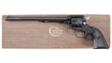 Colt Buntline Scout Dual Caliber Single Action Army Revolver with Factory Letter and Box