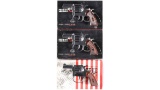 Three Clerke Technicorp Double Action Revolvers with Boxes -A) Clerke Technicorp Clerke 1st Revolver