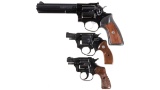 Three Double Action Revolvers -A) Ruger GP100 Revolver