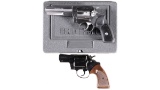 Two Double Action Revolvers -A) Ruger Model SP101 Revolver with Case