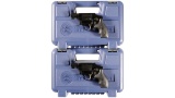 Two Smith & Wesson Model 442 Airweight Double Action Revolvers with Cases -A) Smith & Wesson Model 4