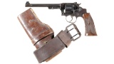 Smith & Wesson .22/32 Hand Ejector Double Action Revolver with Holster