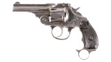Iver Johnson Top Break Double Action Revolver with Knuckle Duster Grip