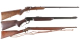 Three Long Guns -A) German F.L. Luxuskarabiner Model 1926 Bolt Action Smoothbore Rifle