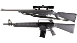 Two Shotguns -A) Mossberg Model 695 Bolt Action Shotgun with Scope