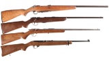 Four Long Guns -A) Mossberg New Haven Model 485B Bolt Action Shotgun