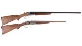 Two Double Barrel Shotguns -A) Savage/Stevens Model 311A Shotgun