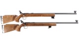 Two Remington Single Shot Target Rifles -A) Remington Model 540X Target Rifle
