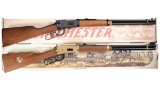 Two Winchester Lever Action Carbines with Boxes -A) Winchester Model 94 Ranger Carbine