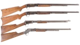 Four Slide Action Rifles -A) Remington Model 12 Rifle