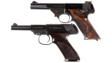 Two High Standard Semi-Automatic Pistols -A) High Standard Olympic Pistol