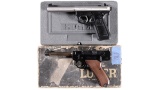 Two Semi-Automatic Pistols -A) Ruger 22/45 Target Pistol with Case
