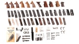 Large Group of Firearms Grips and Parts