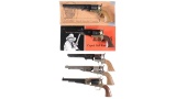 Five Contemporary Percussion Revolvers -A) Italian Navy Model Revolver