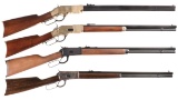 Four Lever Action Rifles -A) Uberti/Navy Arms Henry Rifle