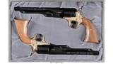 Cased Pair of Colt Commemorative Single Shot Pistols -A) Colt Civil War Centennial Pistol