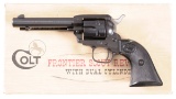 Colt Frontier Scout Single Action Army Revolver with Extra Cylinder and Box