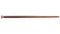 Cane with H.L. Brush Inscribed Silver Handle with a Gold/Quartz