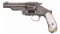 Nimschke Engraved S&W No. 3 Russian Revolver, Pearl Grips