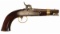 U.S. Navy Henry Deringer Model 1842 Pistol with Rare Rifled Bore