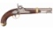 U.S. H. Ashton 1842 Percussion Pistol, 1850 Dated