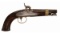 U.S. Navy Contract Ames Model 1842 Box Lock Percussion Pistol