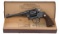 Factory Engraved Colt Officers Model DA Target Revolver